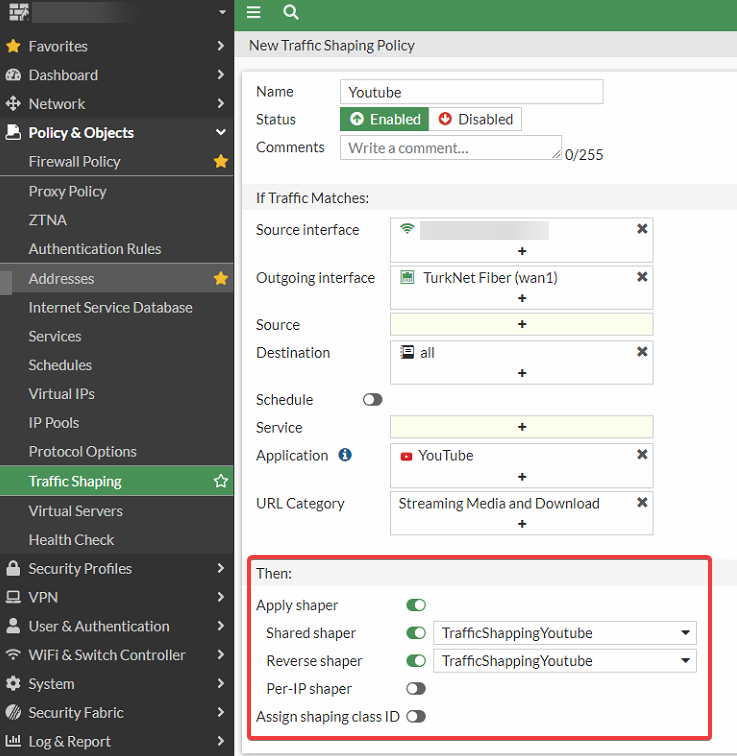 fortigate-firewall-traffic-shaper-kurulumu