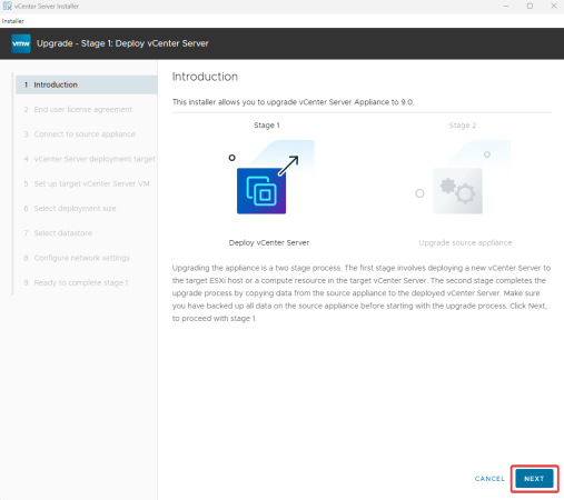 How to Upgrade VMware vCenter Server (VCSA) from 8.0 U3 to 9.0 ...