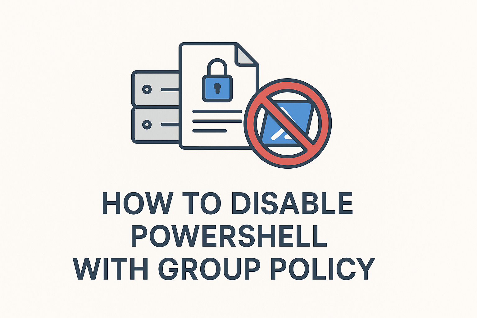 How to Disable Powershell with Group Policy - sercancelenk.com