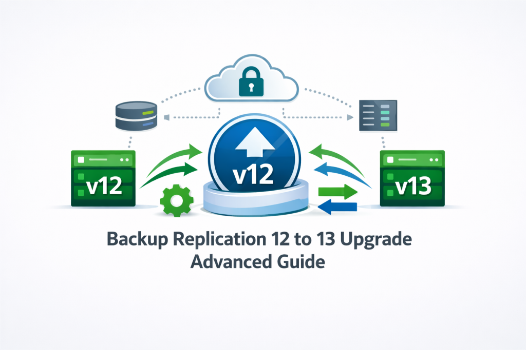 How to Upgrade Veeam Backup Replication 12 to 13 - sercancelenk.com